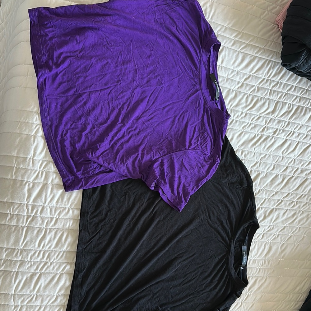 Purple and Black T-Shirts